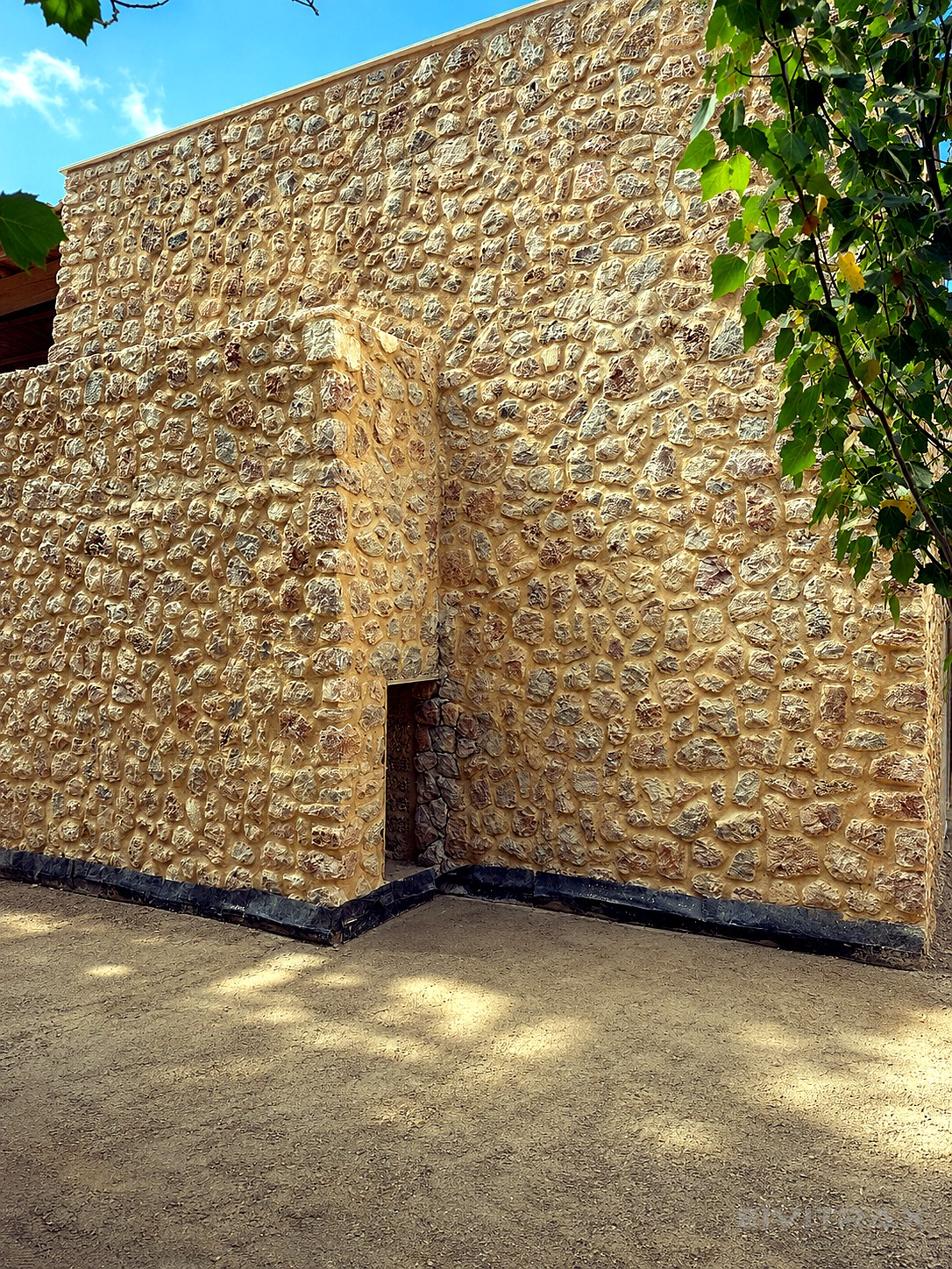 Fachada mallorquina de piedra natural — proyecto real de EIVITRAX